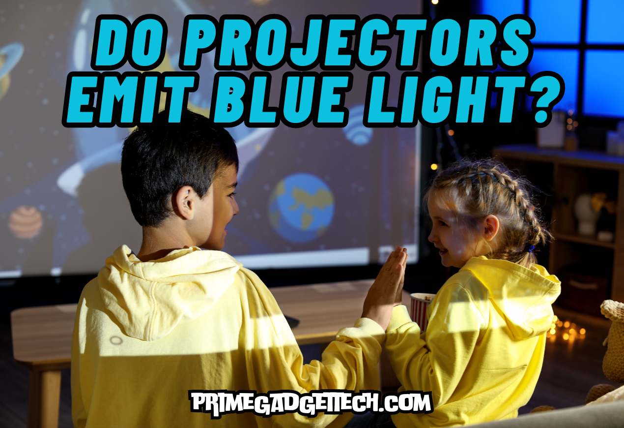 Do Projectors Emit Blue Light