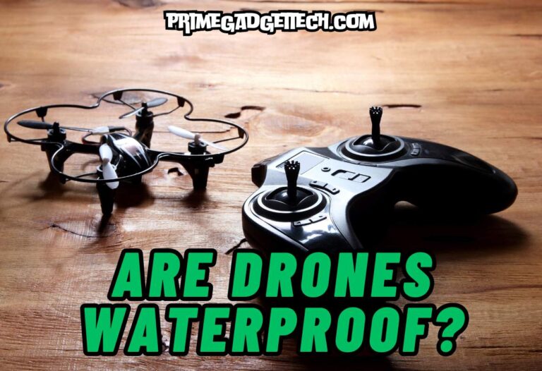 Are Drones Waterproof?